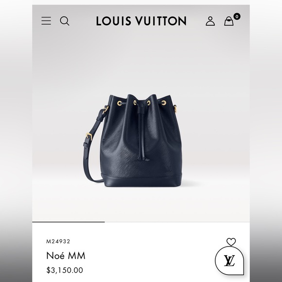 Louis Vuitton Epi Petit Noe Black EUC - Picture 12 of 12